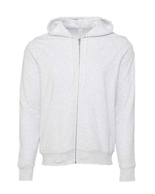 Unisex Sponge Fleece Full-Zip Hoodie Sweatshirt