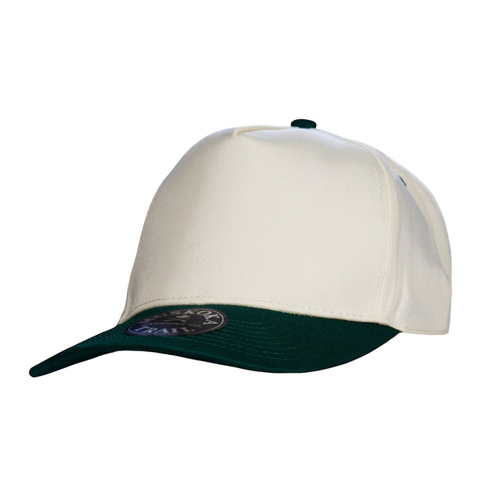 H08355 - TRUE NORTH - 5-Panel Poly-Cotton Twill Snap Back Cap