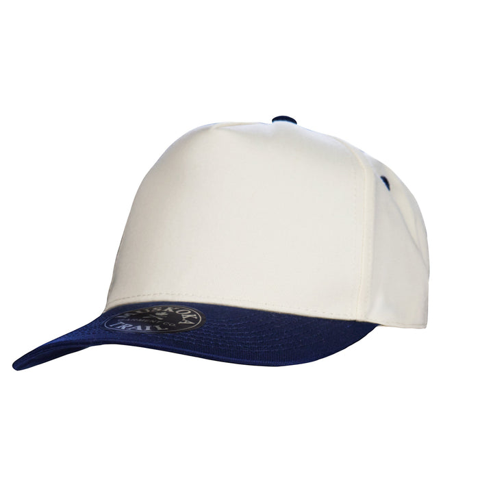 H08355 - TRUE NORTH - 5-Panel Poly-Cotton Twill Snap Back Cap