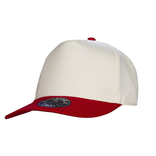 H08355 - TRUE NORTH - 5-Panel Poly-Cotton Twill Snap Back Cap