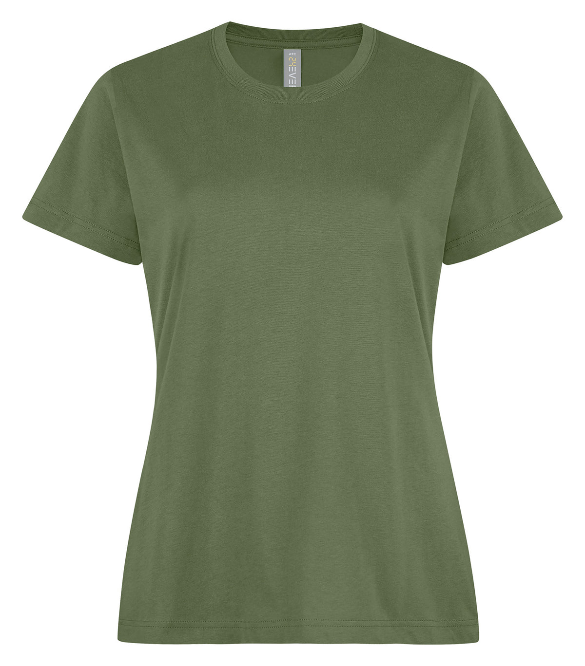 RING SPUN COTTON LADIES TEE.