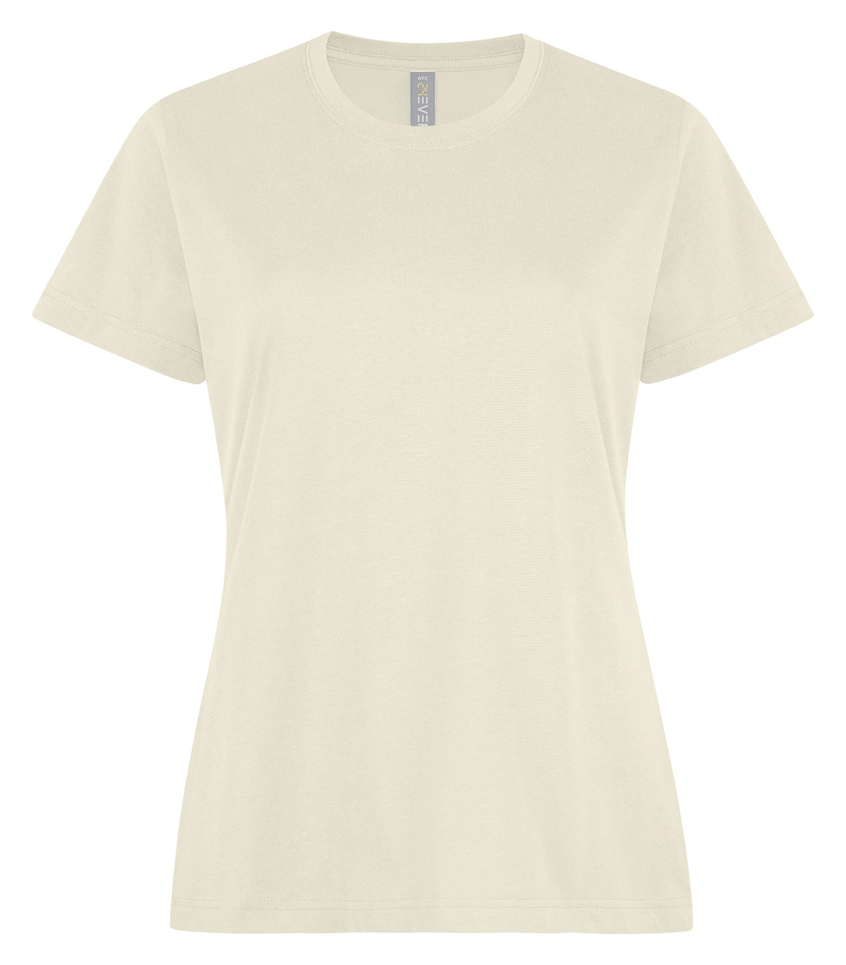 RING SPUN COTTON LADIES TEE.