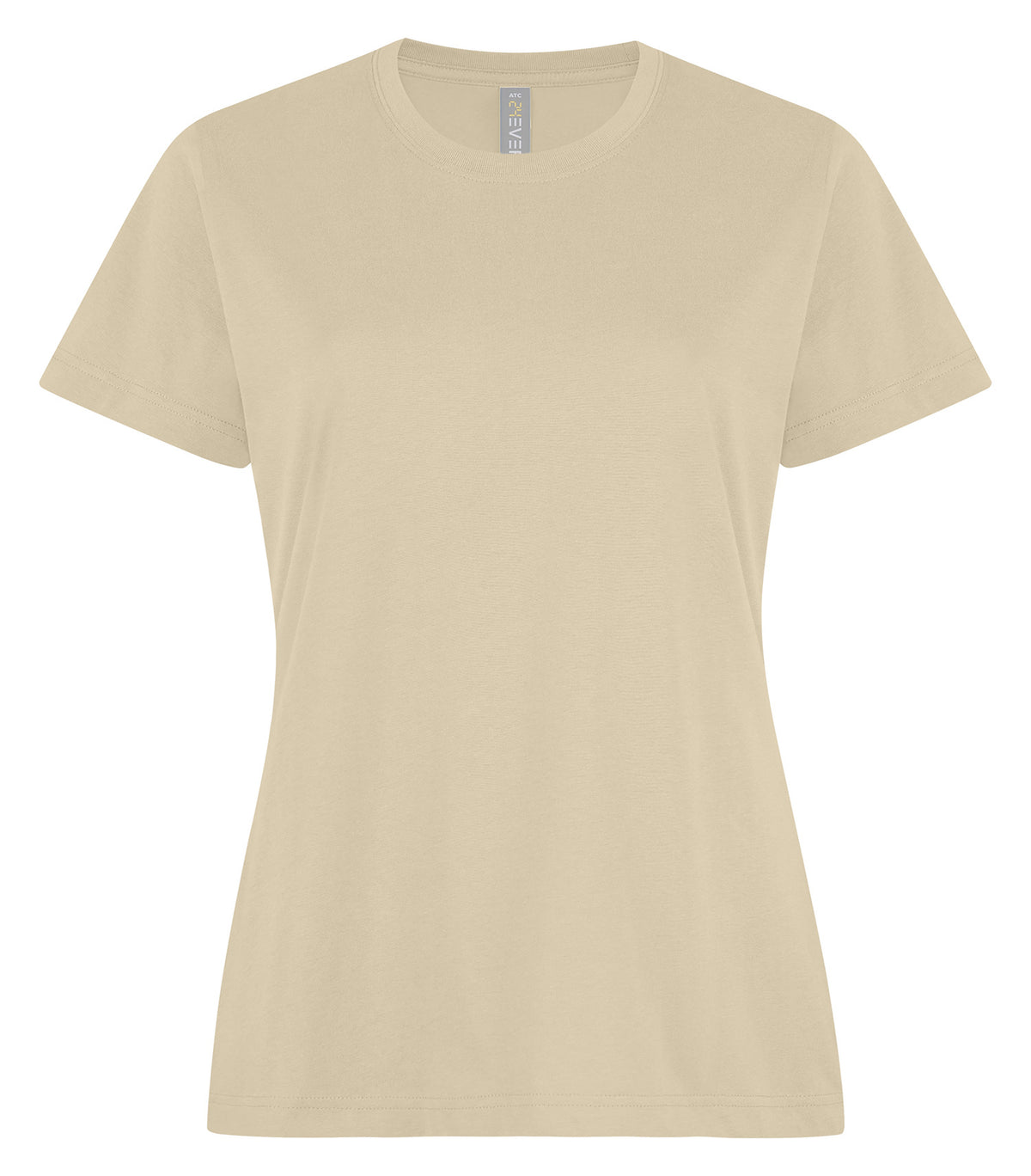 RING SPUN COTTON LADIES TEE.
